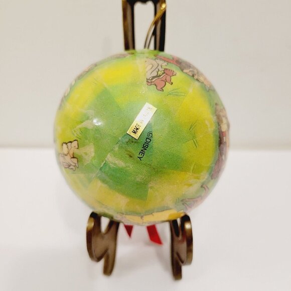 Vtg Paper Mache Snow White &amp; 7 Dwarfs Christmas Ornament Holiday Unbreakable - Picture 4 of 5